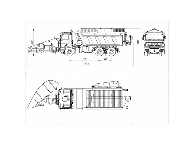 Комбинированная дорожная машина ДМК-55 Комбинированная дорожная машина ДМК-55