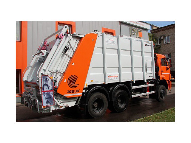 Мусоровоз с задней загрузкой 585180 (Zoeller Medium XL-S)