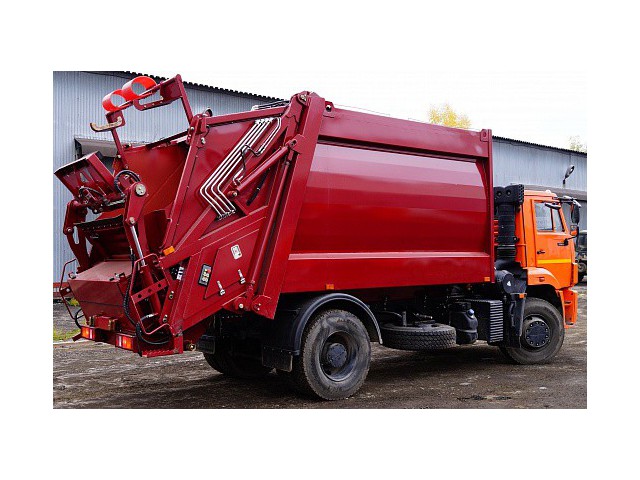 Мусоровоз с задней загрузкой ЭКО-МЗ15к55