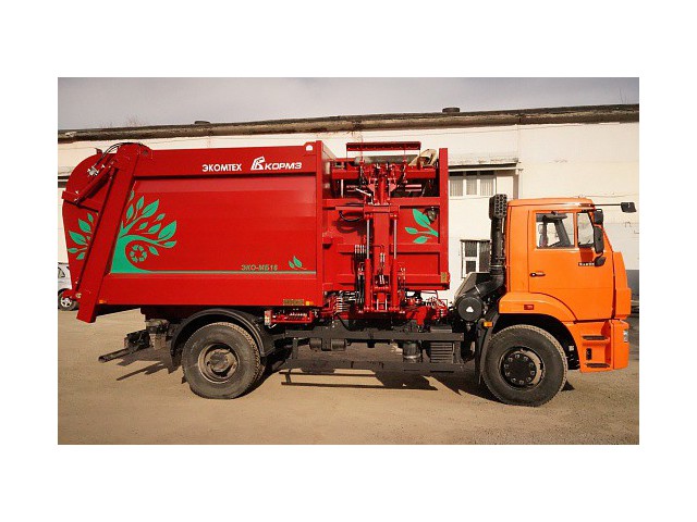 Мусоровоз с боковой загрузкой ЭКО-МБ18к55