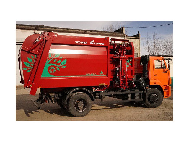 Мусоровоз с боковой загрузкой ЭКО-МБ18к55