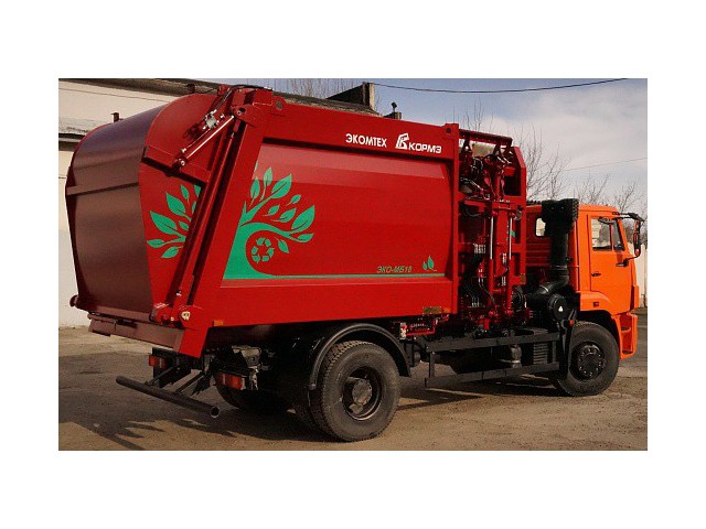 Мусоровоз с боковой загрузкой ЭКО-МБ18к55