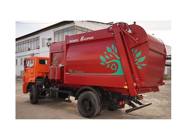 Мусоровоз с боковой загрузкой ЭКО-МБ18к55