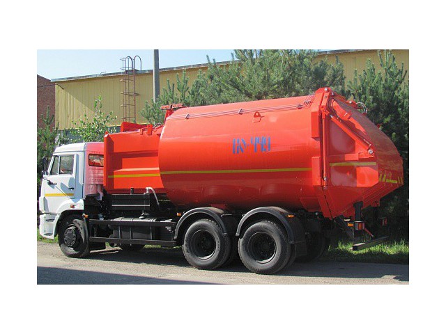 Мусоровоз с боковой загрузкой КО-449-02 Мусоровоз с боковой загрузкой КО-449-02