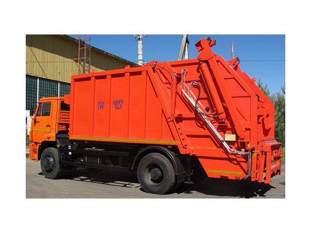 Мусоровоз с задней загрузкой КО-427-52