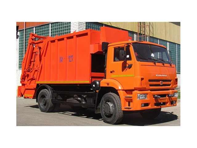 Мусоровоз с задней загрузкой КО-427-52