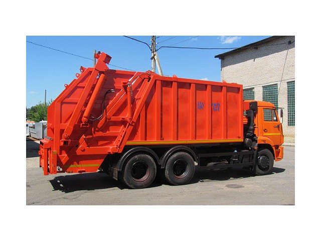 Мусоровоз с задней загрузкой КО-427-01