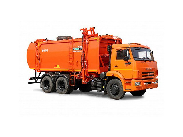 Мусоровоз с боковой загрузкой КО-440-5 Мусоровоз с боковой загрузкой КО-440-5