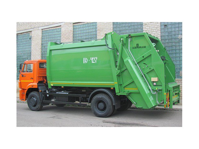 Мусоровоз с задней загрузкой КО-427-72