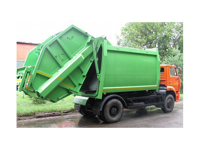 Мусоровоз с задней загрузкой КО-427-72