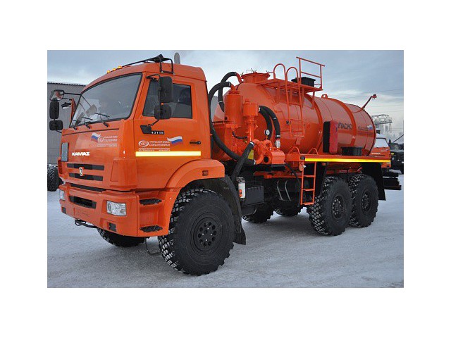Автоцистерна АКН-10 УЗСТ 6619-С8 на базе шасси КАМАЗ-43118 Автоцистерна АКН-10 УЗСТ 6619-С8 на базе шасси КАМАЗ-43118