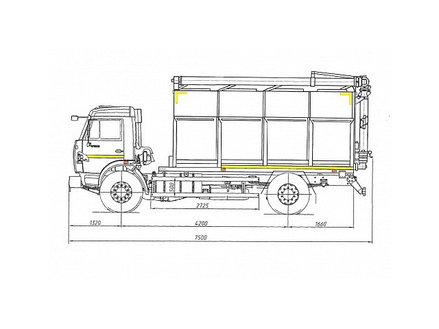 Загрузчик сухих кормов 475102 (ЗСК-15,0)