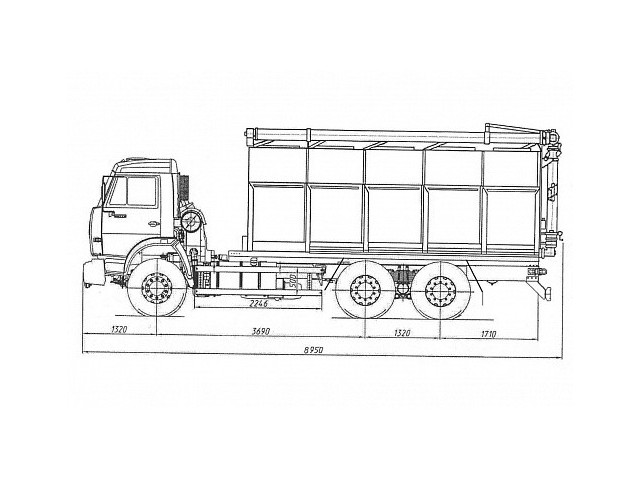 Загрузчик сухих кормов 47510С (ЗСК-20,0)