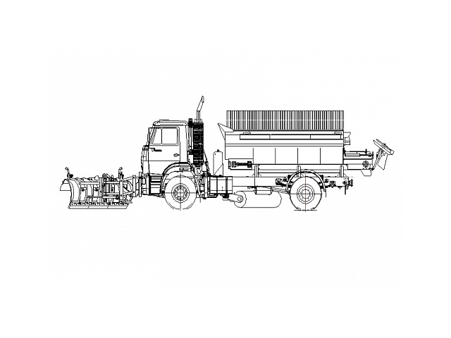 Дорожная машина ЭД-244КМ Дорожная машина ЭД-244КМ