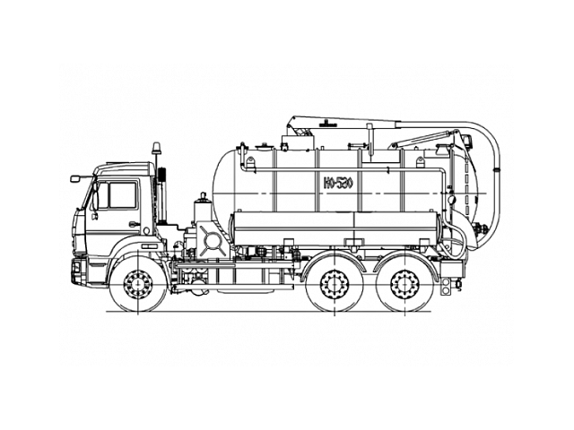 Машина илососная КО-530-01