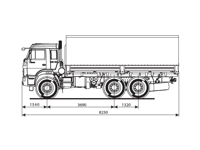 КАМАЗ 43118-50 КАМАЗ 43118-50