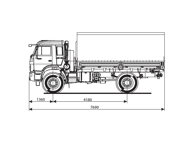 КАМАЗ 43502-66 (D5)
