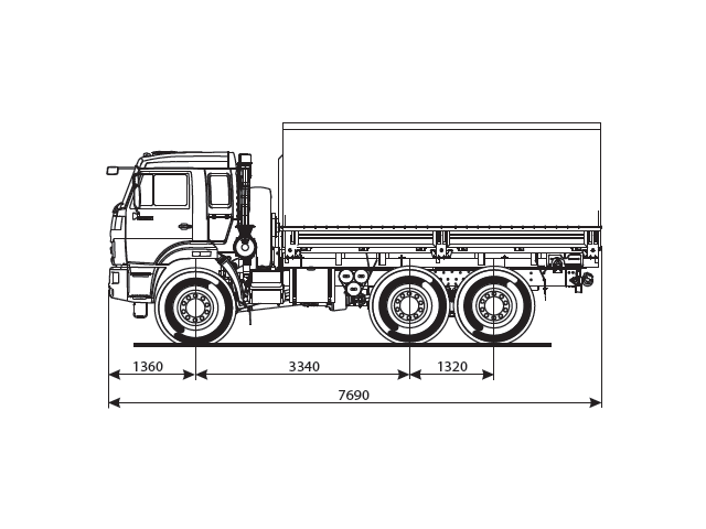 КАМАЗ 5350-66 (D5)