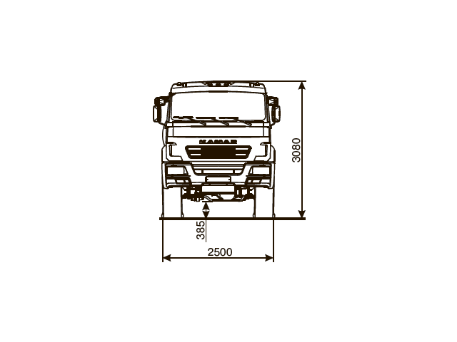 КАМАЗ 53504-50 КАМАЗ 53504-50