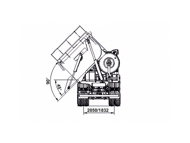 КАМАЗ САМОСВАЛ 65801-68 (T5) С БОКОВОЙ РАЗГРУЗКОЙ