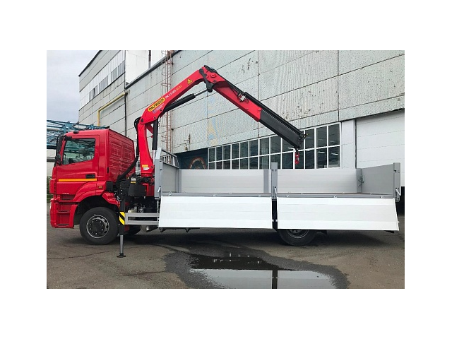 БОРТОВОЙ АВТОМОБИЛЬ С КМУ PALFINGER PK 13501 SLD НА ШАССИ KAMAZ-5325