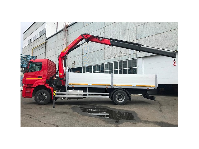 БОРТОВОЙ АВТОМОБИЛЬ С КМУ PALFINGER PK 13501 SLD НА ШАССИ KAMAZ-5325