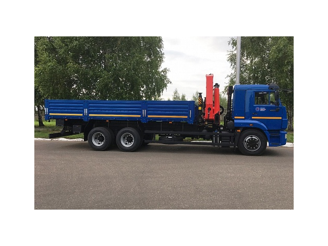 БОРТОВОЙ АВТОМОБИЛЬ С КМУ PALFINGER PK23500A НА ШАССИ KAMAZ-65117 (659000-0000002-21)