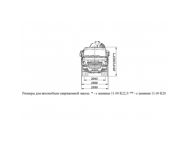 БОРТОВОЙ АВТОМОБИЛЬ С КМУ PALFINGER PK15500A НА ШАССИ KAMAZ-65117 (659000-0000001-22)