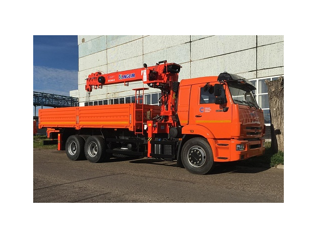 БОРТОВОЙ АВТОМОБИЛЬ С КМУ KANGLIM KS1256G-II TOP НА ШАССИ KAMAZ-65115 (659000-0001200-24)