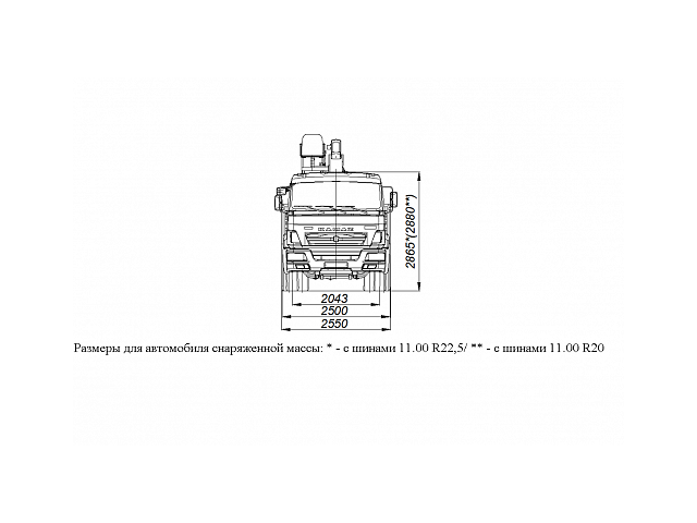 БОРТОВОЙ АВТОМОБИЛЬ С КМУ DONG YANG SS1956 НА ШАССИ KAMAZ-65115 (659000-0001403-23)