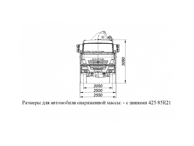 БОРТОВОЙ АВТОМОБИЛЬ С КМУ PALFINGER PK23500А НА ШАССИ KAMAZ-43118 (659100-0000002-41)