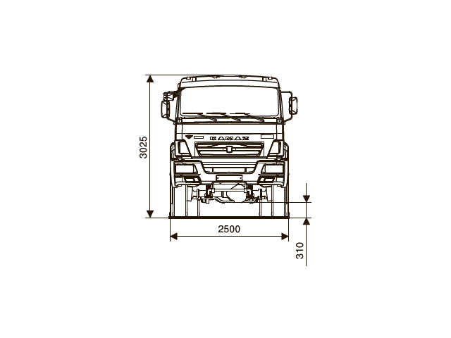 ШАССИ КАМАЗ 63501-52 ШАССИ КАМАЗ 63501-52