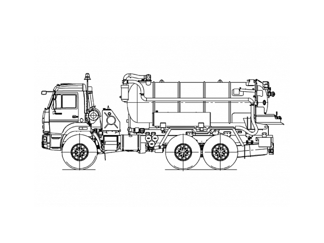 Машина илососная КО-530-24