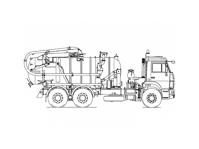 Машина илососная КО-507АМ