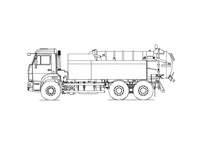 Машина илососная КО-507А-2 Машина илососная КО-507А-2