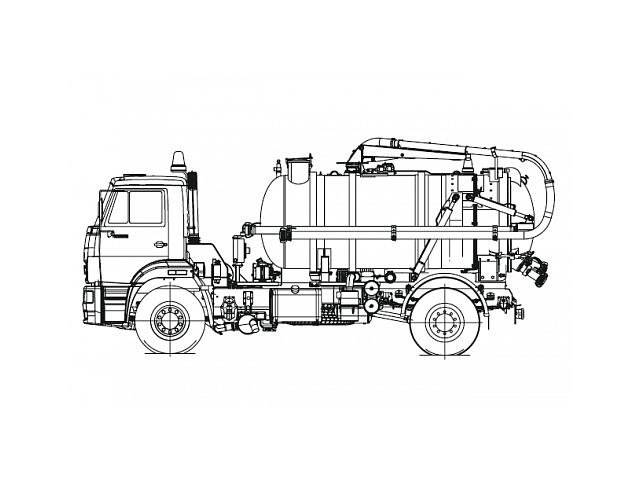 Машина илососная КО-507К Машина илососная КО-507К