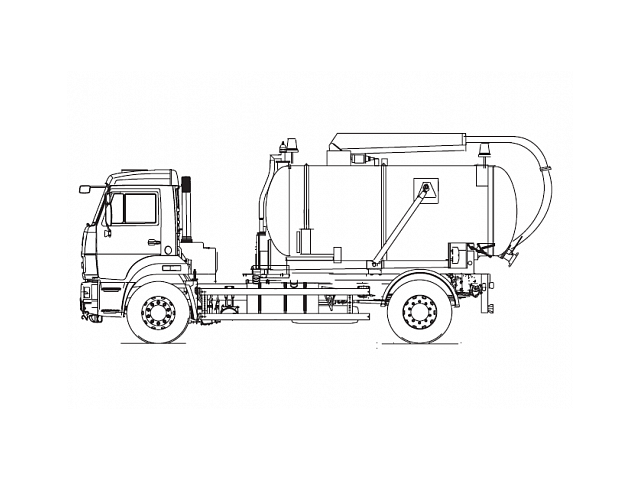 Машина илососная КО-510К