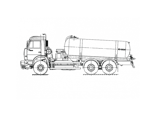 Вакуумная машина КО-505АГ