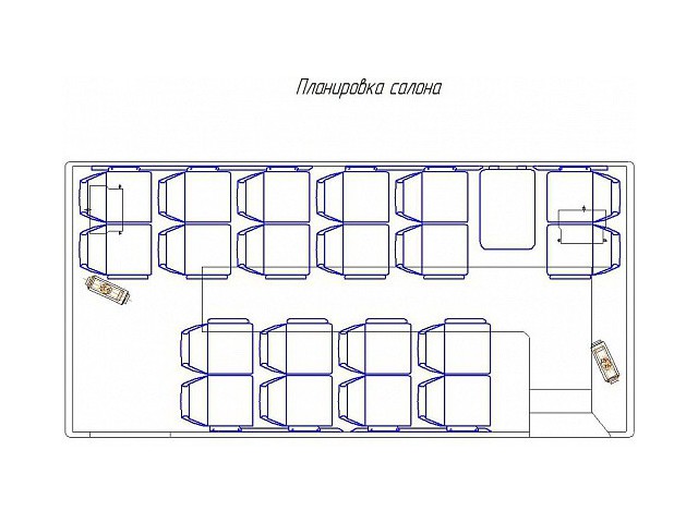 Вахтовый автобус НЕФАЗ-42111М