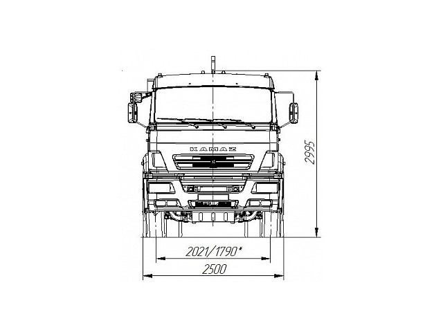 Автомобиль 658667-2032-02 c крюковым погрузчиком