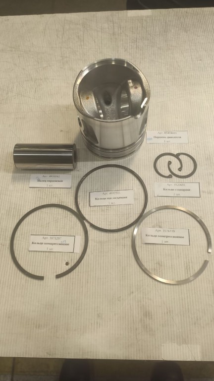Комплект поршня (евро 3) №1 (полный) Комплект поршня (евро 3) №1 (полный)