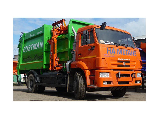 Мусоровоз с боковой загрузкой ЭКО-МБ18к56