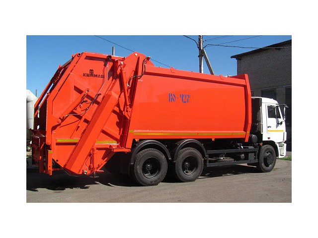 Мусоровоз с задней загрузкой КО-427-80