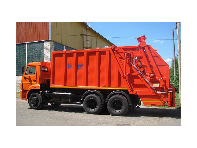 Мусоровоз с задней загрузкой КО-427-01