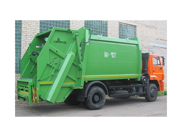 Мусоровоз с задней загрузкой КО-427-72