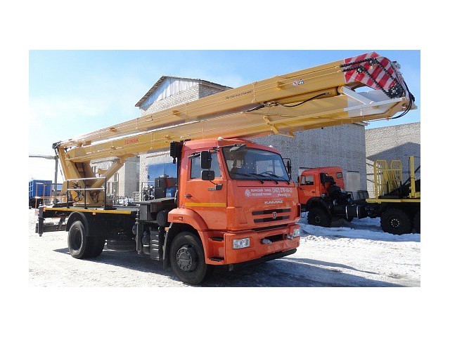 Автогидроподъемник ПСС-121.28 на шасси 43253