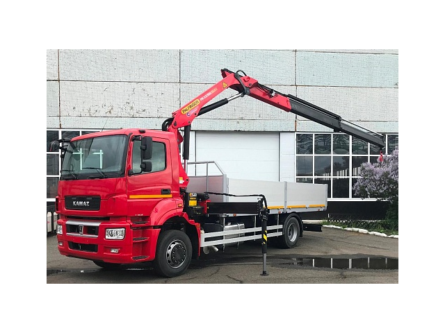 БОРТОВОЙ АВТОМОБИЛЬ С КМУ PALFINGER PK 13501 SLD НА ШАССИ KAMAZ-5325 БОРТОВОЙ АВТОМОБИЛЬ С КМУ PALFINGER PK 13501 SLD НА ШАССИ KAMAZ-5325