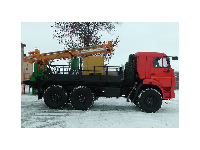 Буровая установка ПБУ-2 на шасси КАМАЗ-5350