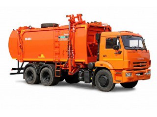 Мусоровоз с боковой загрузкой КО-440-5 Мусоровоз с боковой загрузкой КО-440-5