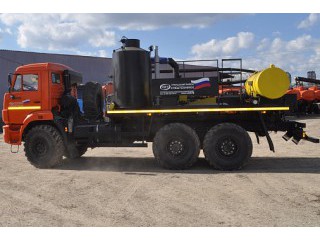 Агрегат для депарафинизации скважин АДПМ 12/150 УЗСТ 6891-10 на шасси КАМАЗ-43118